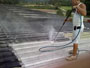 photo roof washing