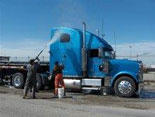 truck washing